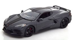 Chevrolet Corvette C8 seit 2020 dunkelgrau met. / schwarz