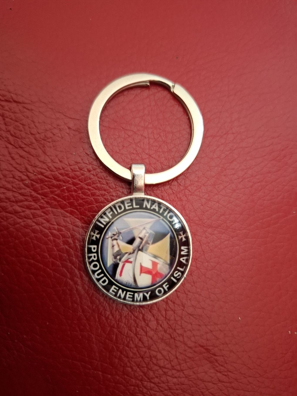 Portachiavi: Porte-clés "Infidel Nation" – Usato da Moutier venduto da Carambaaa 2