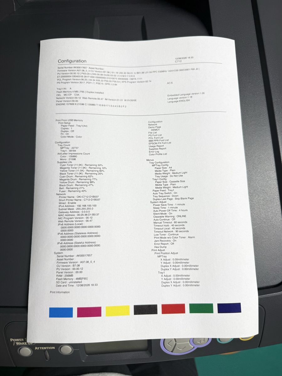 Oki Stampanti: OKI C712 Farbdrucker inkl. Original Toner C712  – Usato da Spreitenbach venduto da dan_xz6t 5