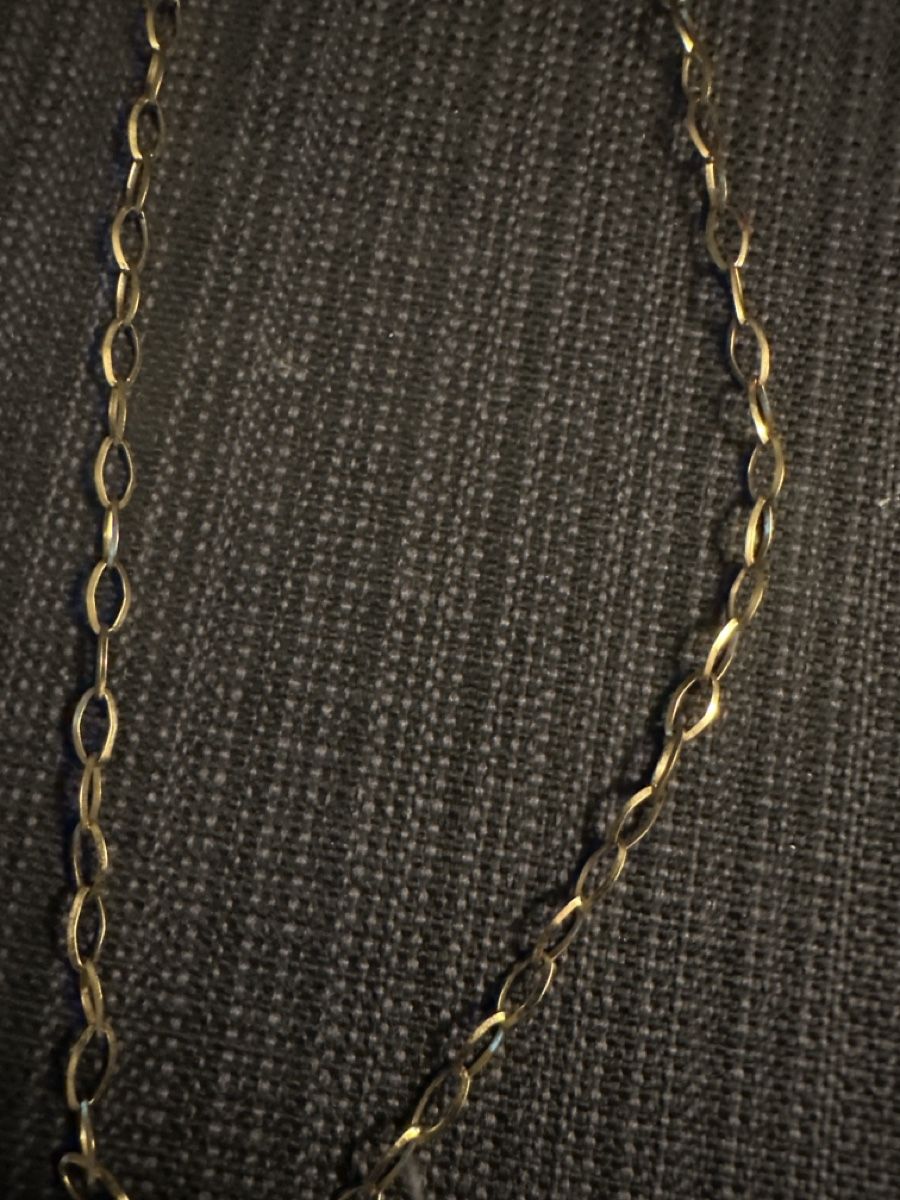 Catenine: Necklace with Coin & Stone Pendant – Usato da Bouveret venduto da dou_g8q7 2