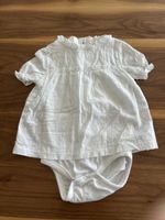 Body Kleid weiss Grösse 74/80 9-12 Monate Sehr guten Zustand