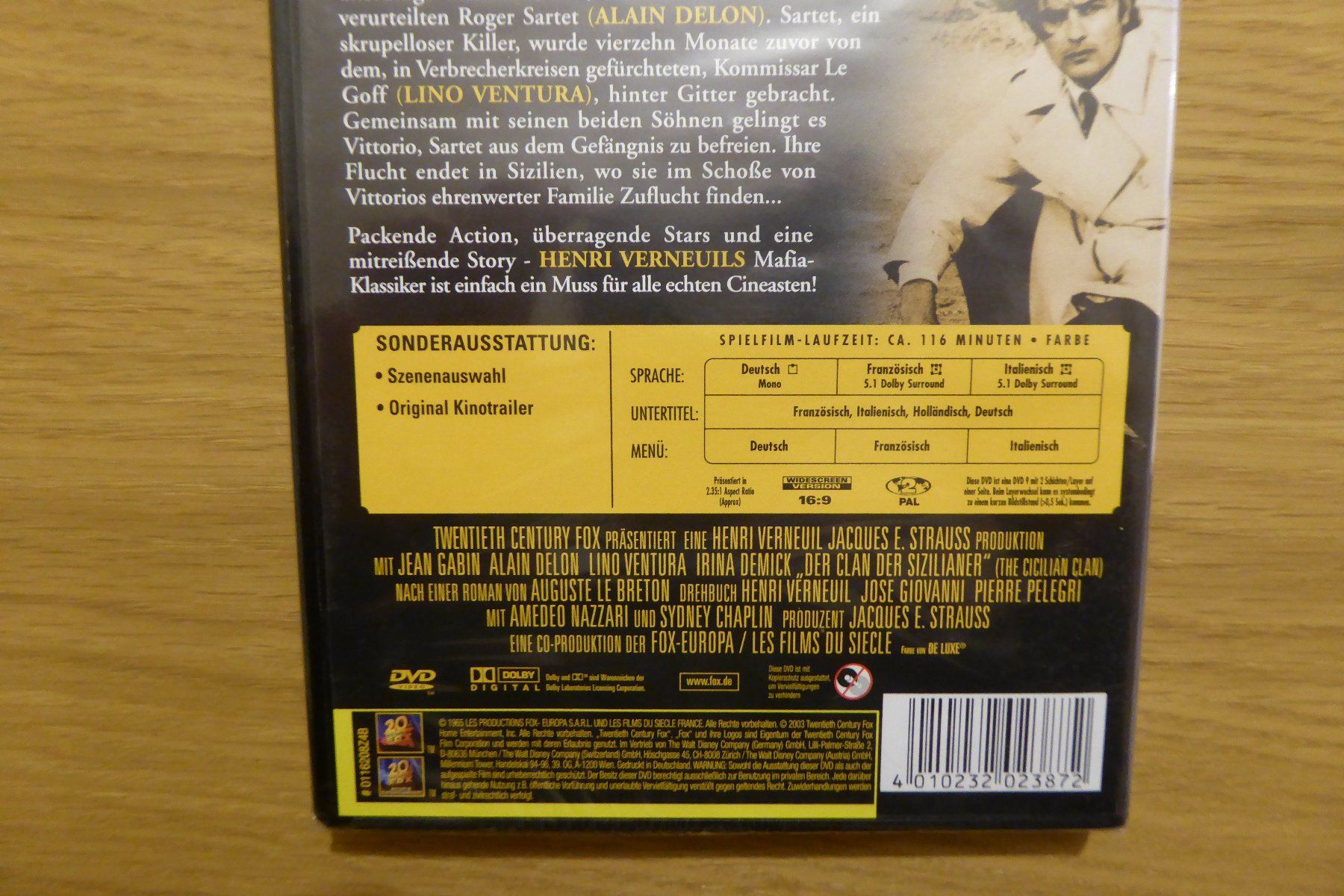 Alle DVDs: DVD OVP Der Clan der Sizilianer – Neu und originalverpackt aus Allschwil von Summelsarium 3