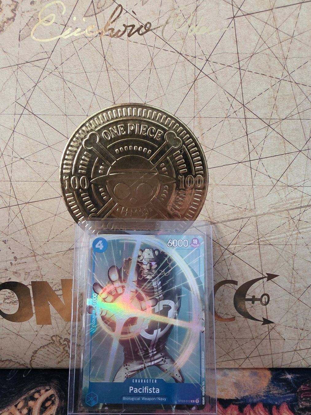 Bandai Cartes à collectionner: One Piece Pacifista ST03-012 Alternate art – D'occasion à Genestrerio par AM_98 1