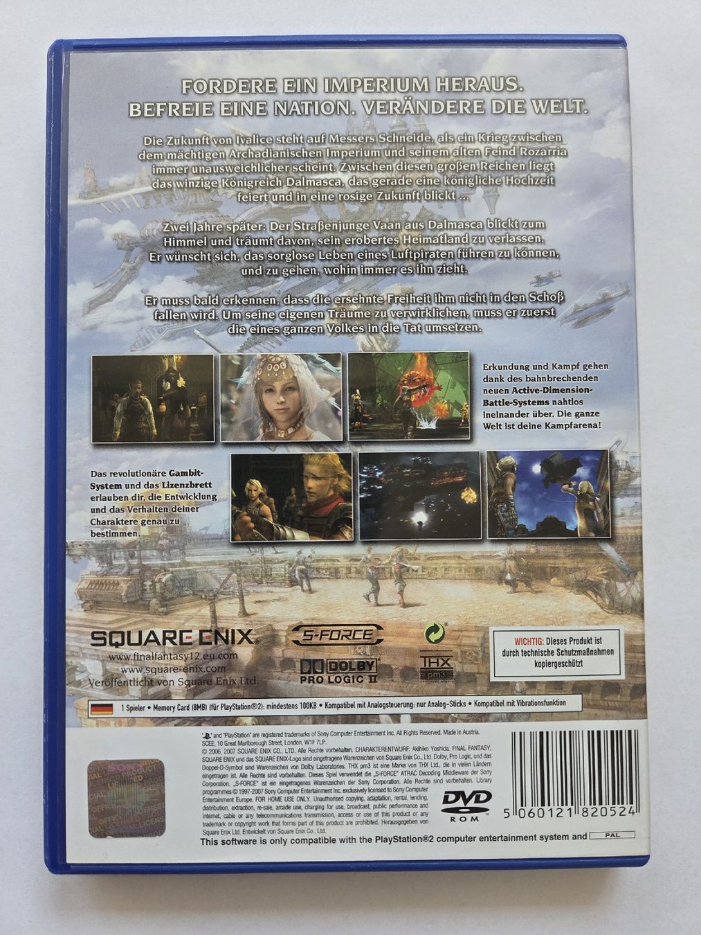 Sony Giochi: Final Fantasy XII PS2 - DE - CIB – Usato da Territet venduto da Cenh 1