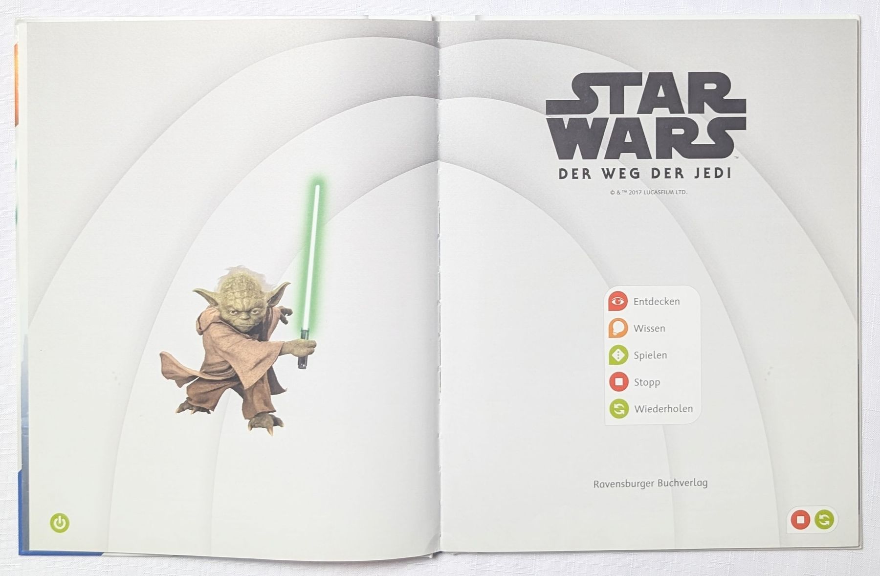 Libri: Tiptoi - Star Wars - Der Weg der Jedi - Ravensburger – Nuovo (secondo la descrizione) da Wängi venduto da ABIZONE-86 1