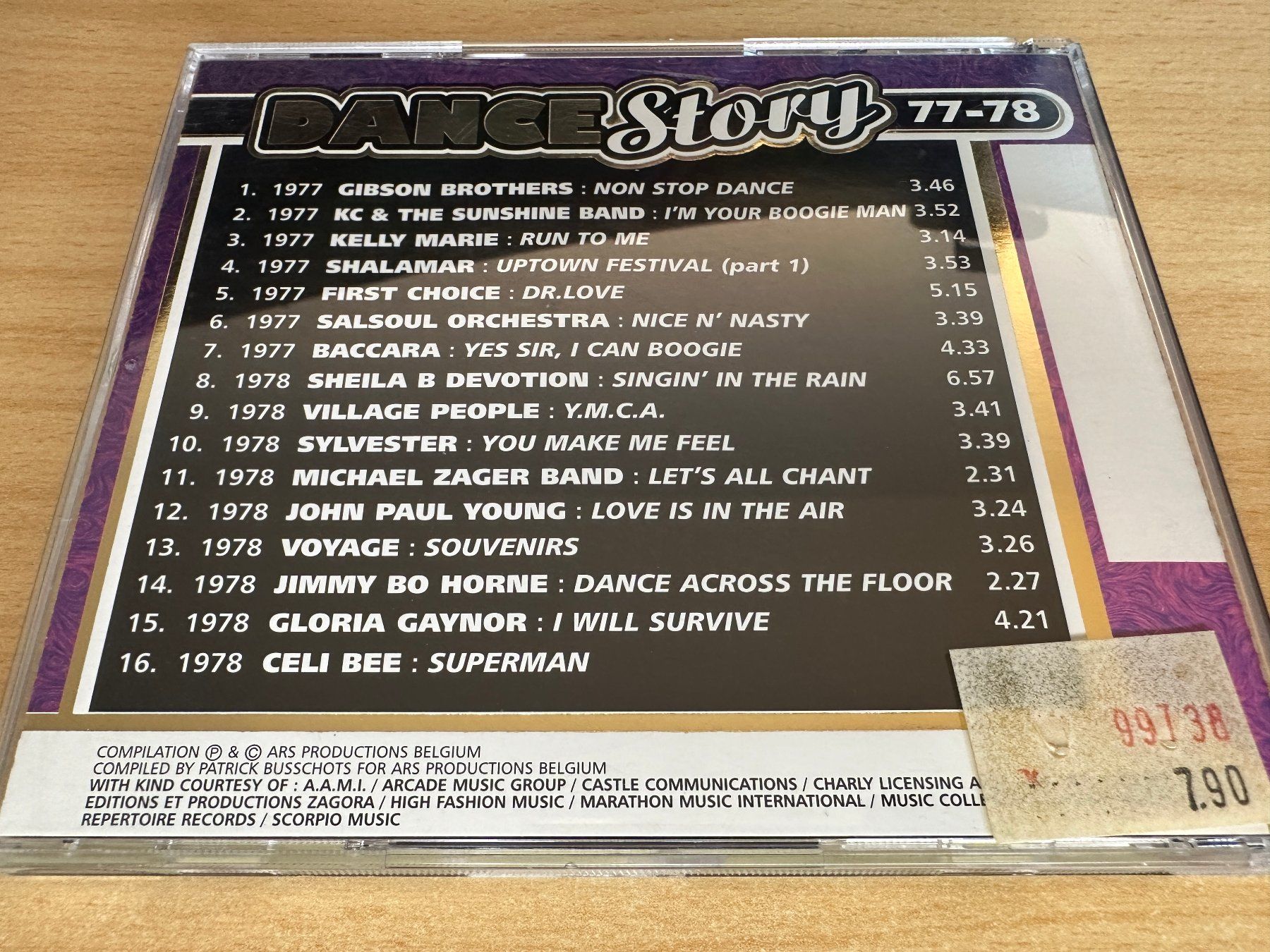 CD: Various – Dance Story 77-78 – Usato da Rikon im Tösstal venduto da Alpenmutz 1