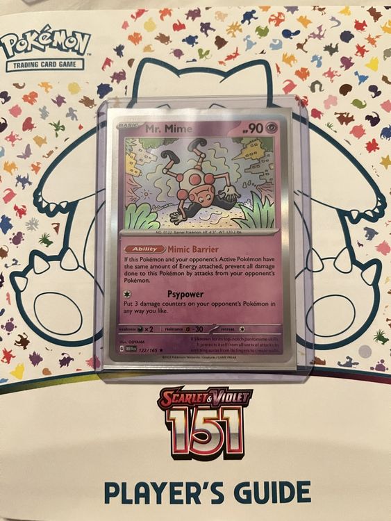 Pokémon Mr. Mime (151) Holo Englisch | Kaufen auf Ricardo