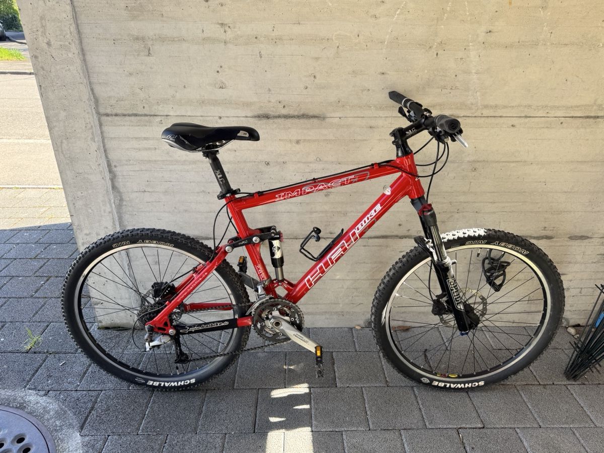 Haibike Biciclette: Haibike Mountainbike rot  – Usato da Birsfelden venduto da len_9r2h