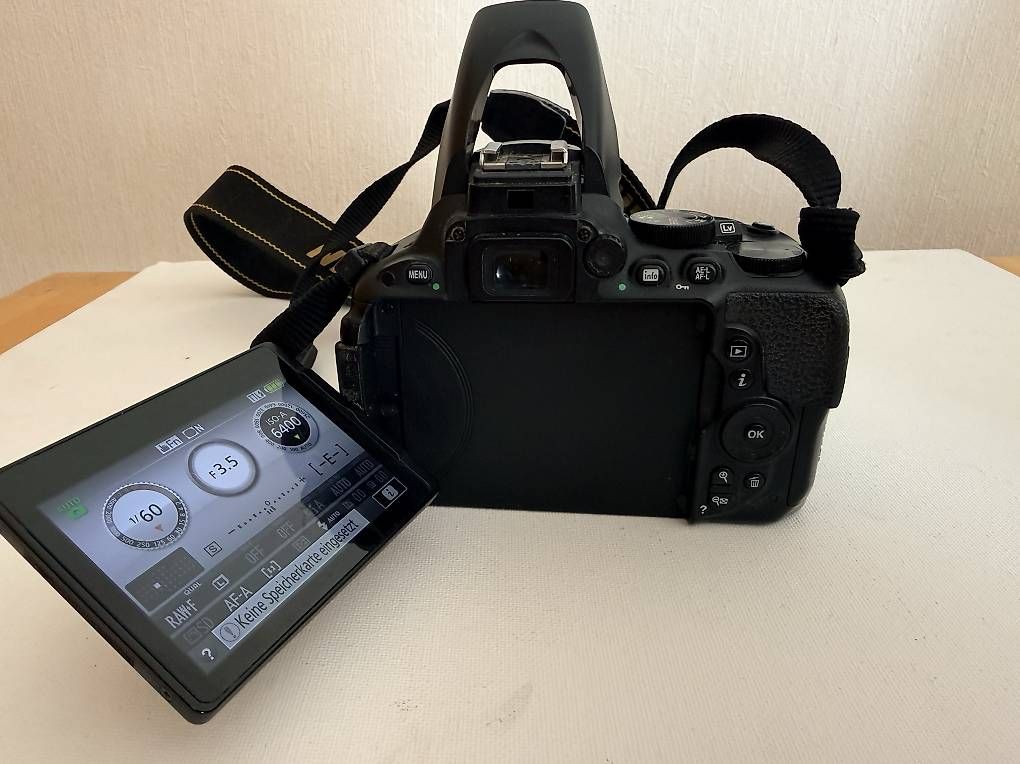 Kamera: Nikon D5500, Objectif, 2 batteries – Gebraucht aus Lausanne von fynou 4