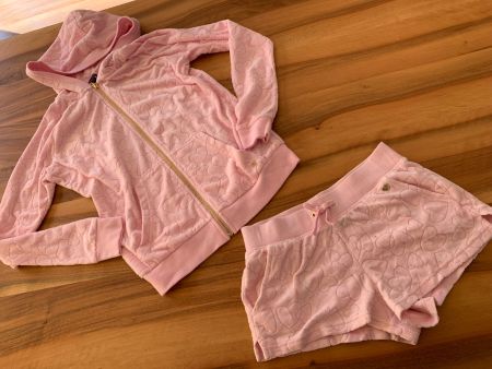Juicy Couture Kleiderset Hose&Jacke Glitzersteine 12y/164