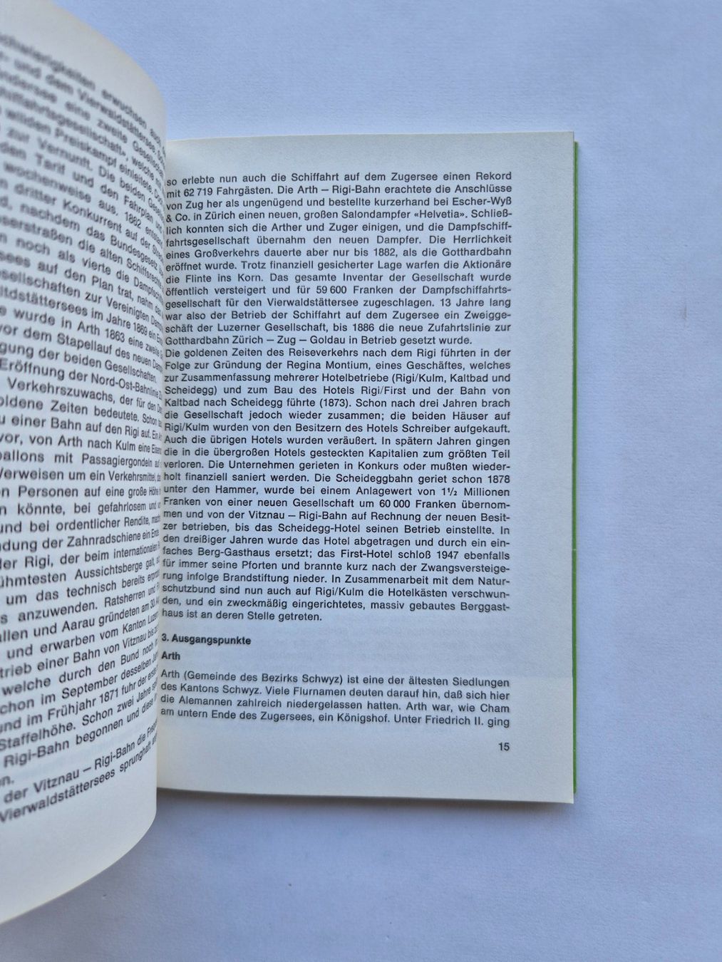Cartes géographiques & atlas: Wanderbuch Rigigebiet  1965 – D'occasion à Langendorf par zvonu161 3