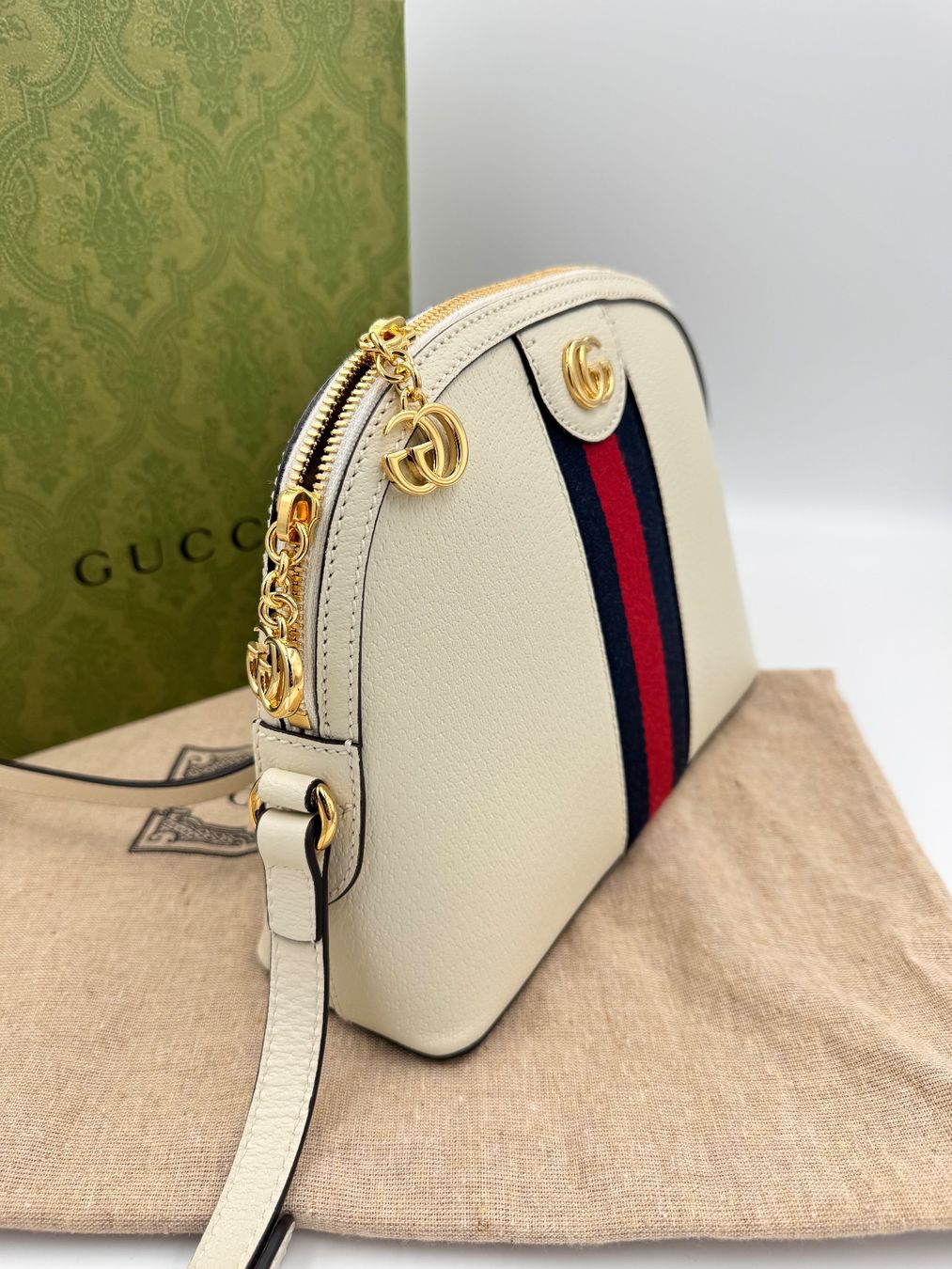 Gucci Taschen für Damen: Gucci Tasche Ophidia weiss – Neu und originalverpackt aus Wiedlisbach von Sistershop 3