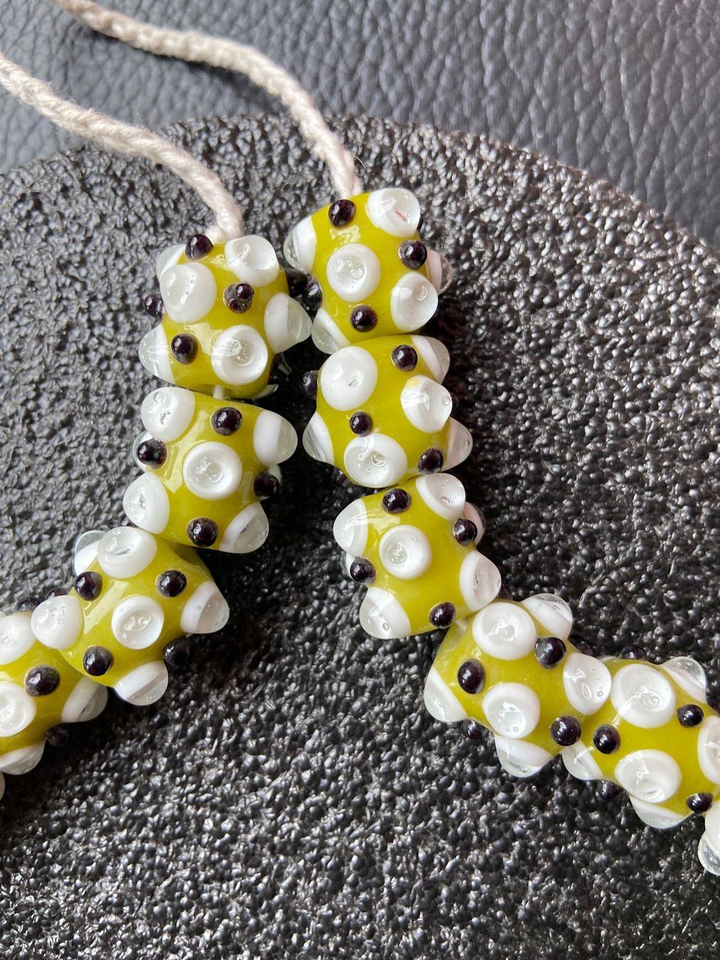 Borse da donna: Wunderschöne Lampwork Halskette – Nuovo (secondo la descrizione) da Zuerich venduto da Perlen-Decor 3