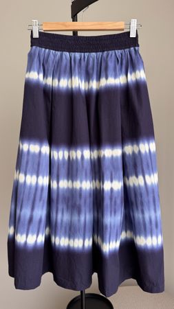 Sommer Rock Thread blau-weiss Gr. S 100%Baumwolle Neuwertig