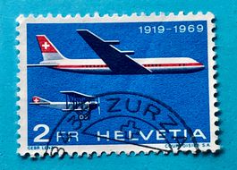  Nr.465  Stempelt  Zurzach  