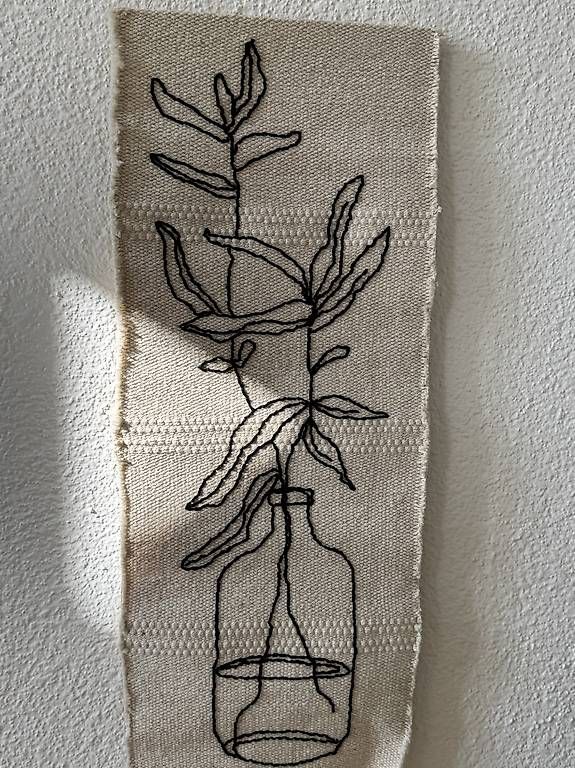 Tutte le decorazioni: Wandteppich mit Pflanzenmuster, needle punch – Nuovo (secondo la descrizione) da Zürich venduto da kra_xpt5 2