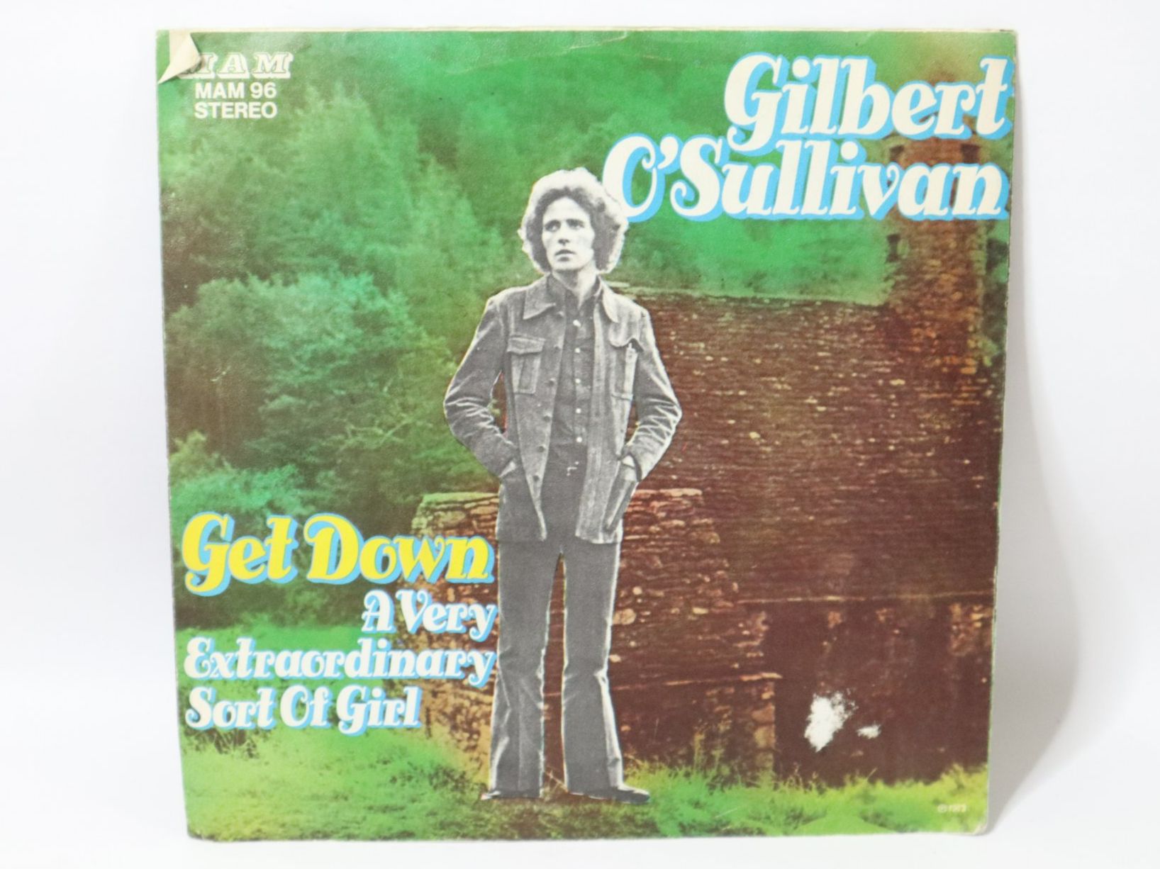 Vinyles: Vinyl Single Gilbert O'Sullivan Get Down für Jukebox – D'occasion à Eschenbach SG par Astalavista 1
