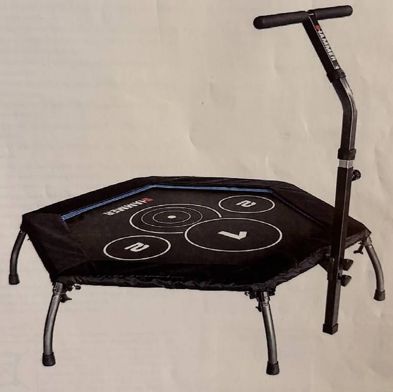 Trampolini: Hammer Fitnesstrampolin Cross Jump – Nuovo e nell'imballaggio originale da Niederwil AG venduto da mk7_pq5p