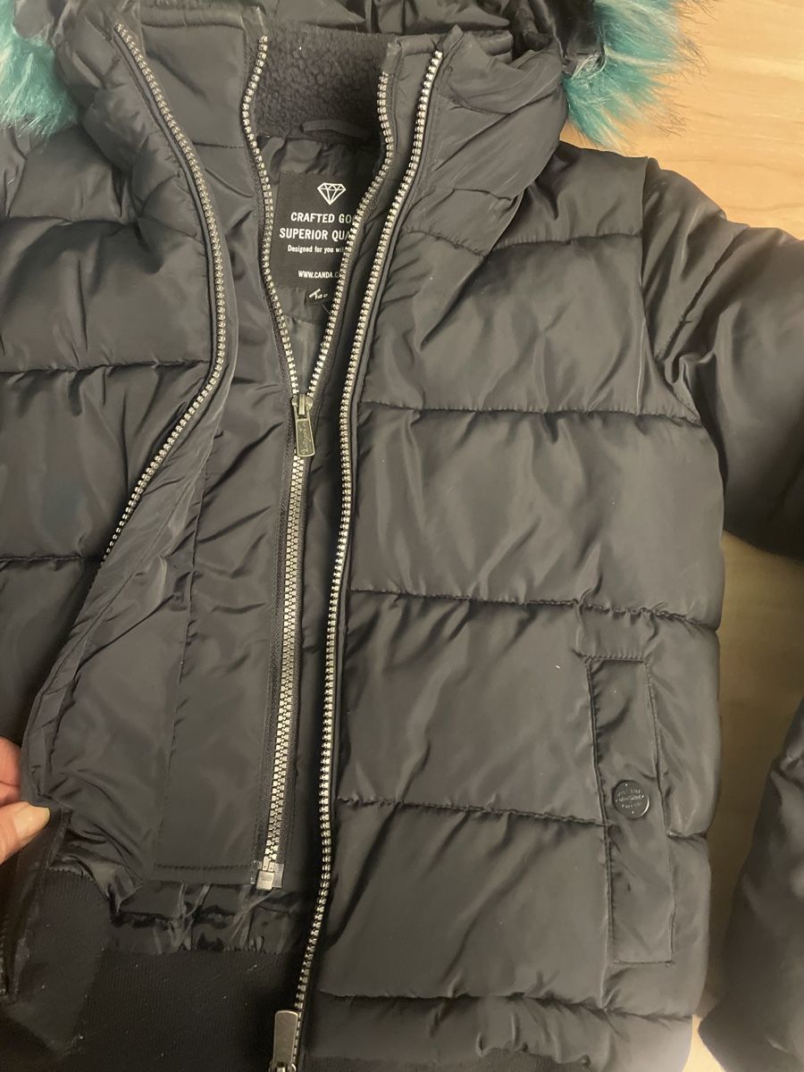 C&A Jacken & Mäntel: Schwarze C&A Winterjacke Gr.140 – Gebraucht aus Obergerlafingen von cabo4 1