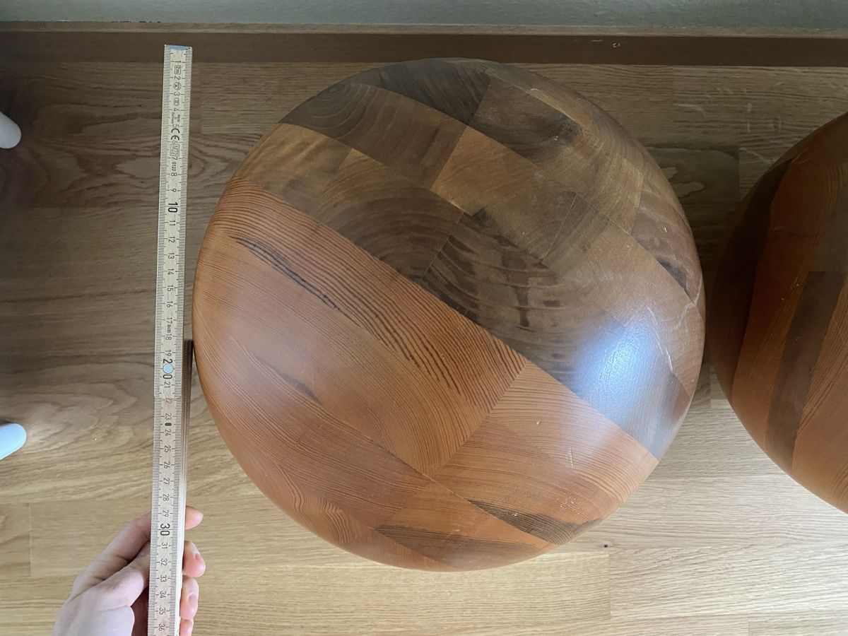 Tutte le decorazioni: 3 Holz Kugeln Deko Durchmesser ca 33cm – Usato da Regensdorf venduto da hil_j8xj 2