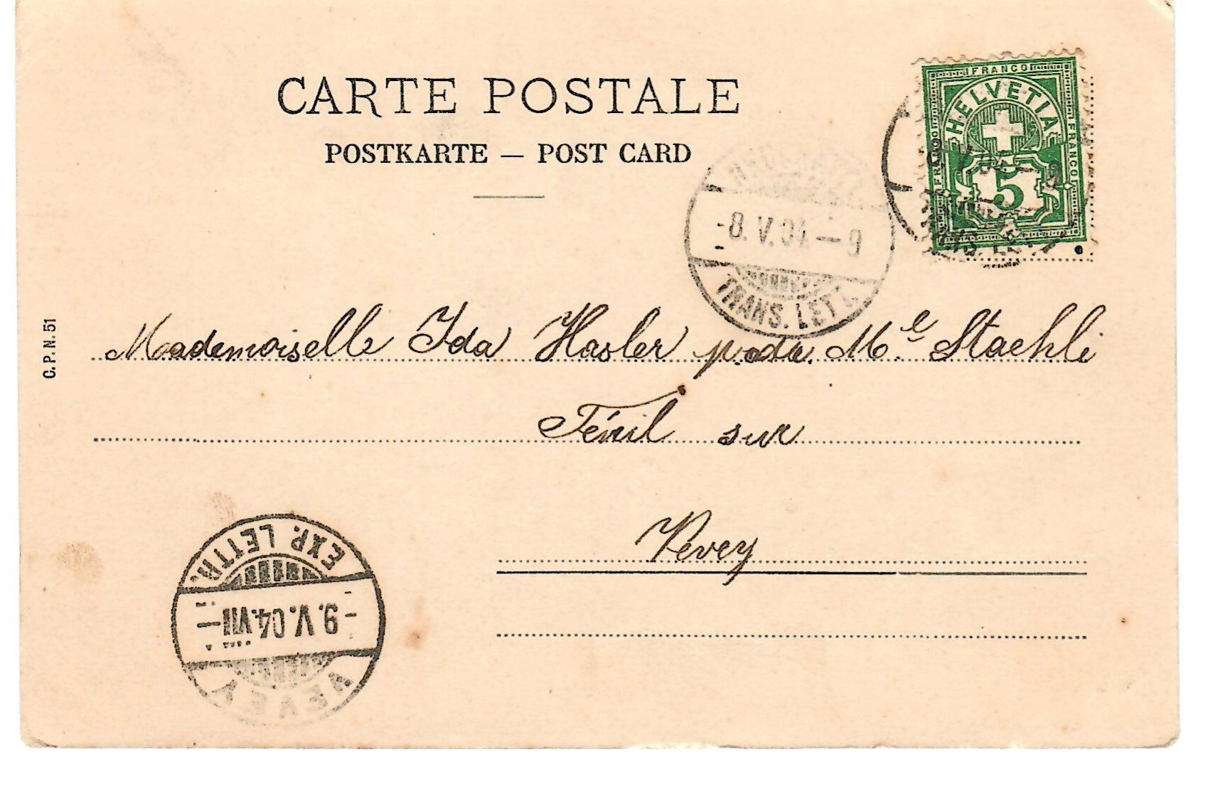 Cartoline postali: Neuchâtel Entrée du Château – Usato da Zweisimmen venduto da jakobsweg 1