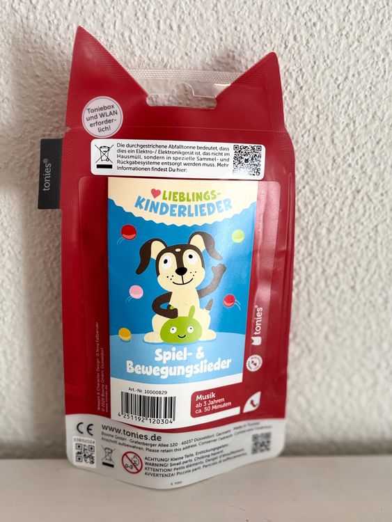 Livres audio: Tonie Figur Lieblings-Kinderlieder Spiel- & Bewegungslieder – Neuf avec emballage d'origine à Gossau SG par Parfum_and_Co 1