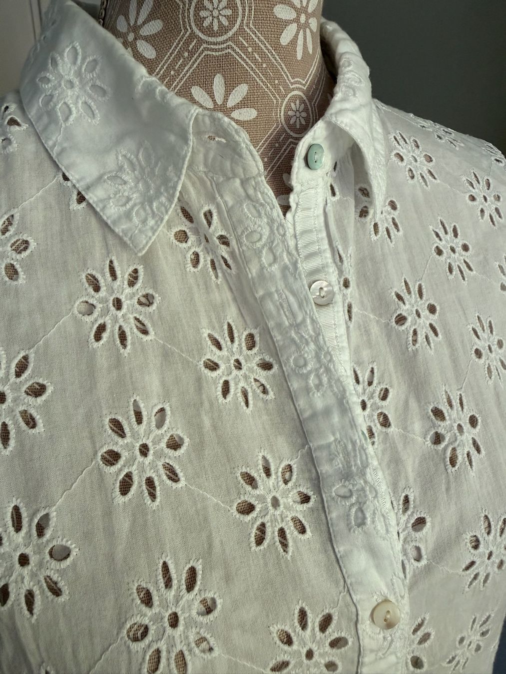 Manor Blusen: Manor - Maddison - Blouse - 40 -coton – Gebraucht aus Sion von accroshoes 3