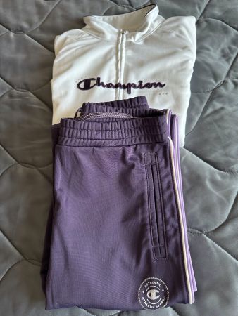 Champion Trainer inkl. Jacke Lila/Weiss, Grösse S126/131