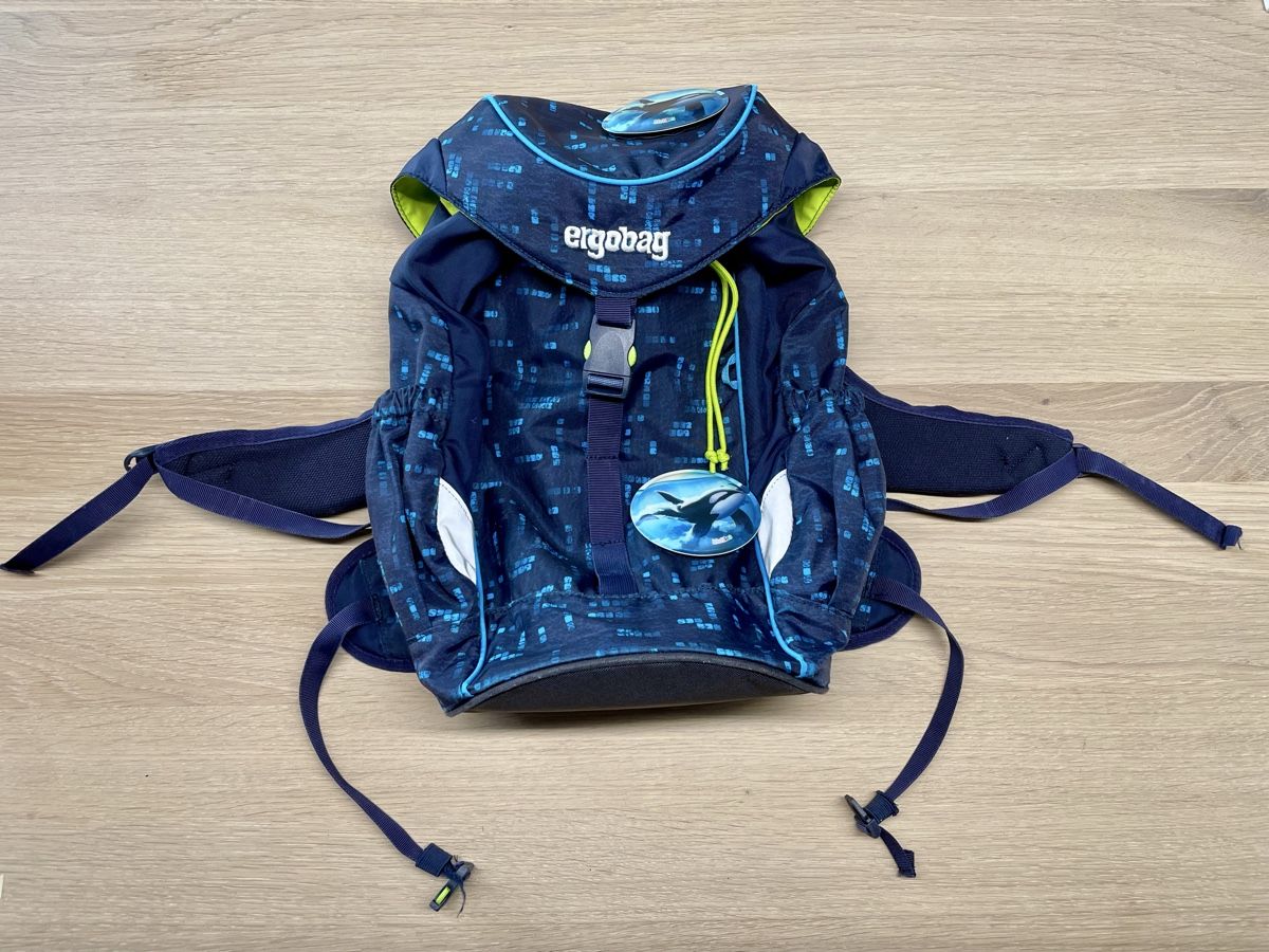 Ergobag Kindertaschen: Sac d’école / Schultasche - Ergobag Deep sea – Gebraucht aus Delémont von Nomis22