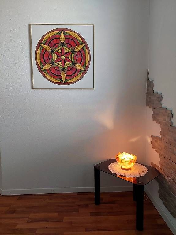 Dipinti: Mandala 70x70cm handgemaltes Bild – Nuovo (secondo la descrizione) da Stans venduto da wer_fd5f 2