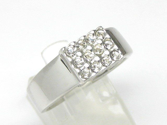 Anelli: Ring Silber 925 weisse Schmucksteine Gr. 58 – Usato da Ermatingen venduto da Decovin