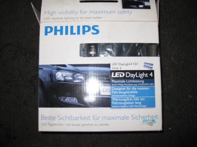 LED Lampen 12 Volt Philips Tagfahrlicht / Lampe Scheinwerfer