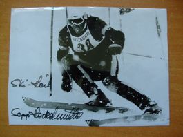 SEPP HECKLMILLER (DE) SKISTAR AUTOGRAMMKARTE