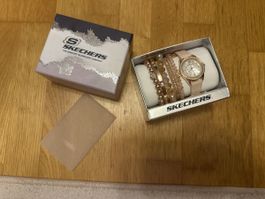 NEU Skechers Damenuhr Set mit Armbändern 