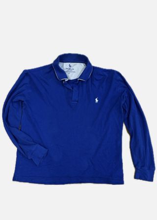 Polo Ralph Lauren Herren Poloshirt blau Grösse XL guter Zust