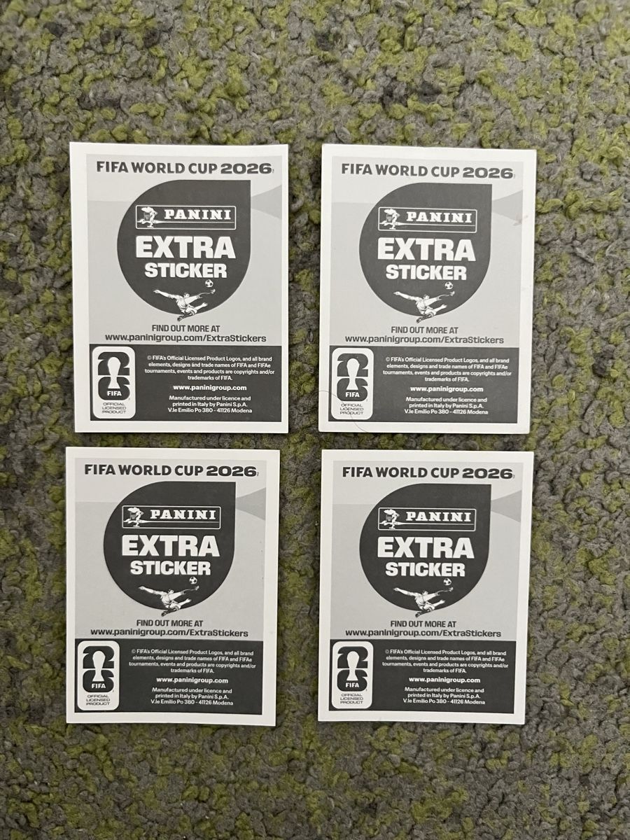 Panini Carte collezionabili: 4 Panini Extra Sticker Set Bronze Haaland Davies Jimenez Son – Nuovo (secondo la descrizione) da Stäfa venduto da greety1981 1