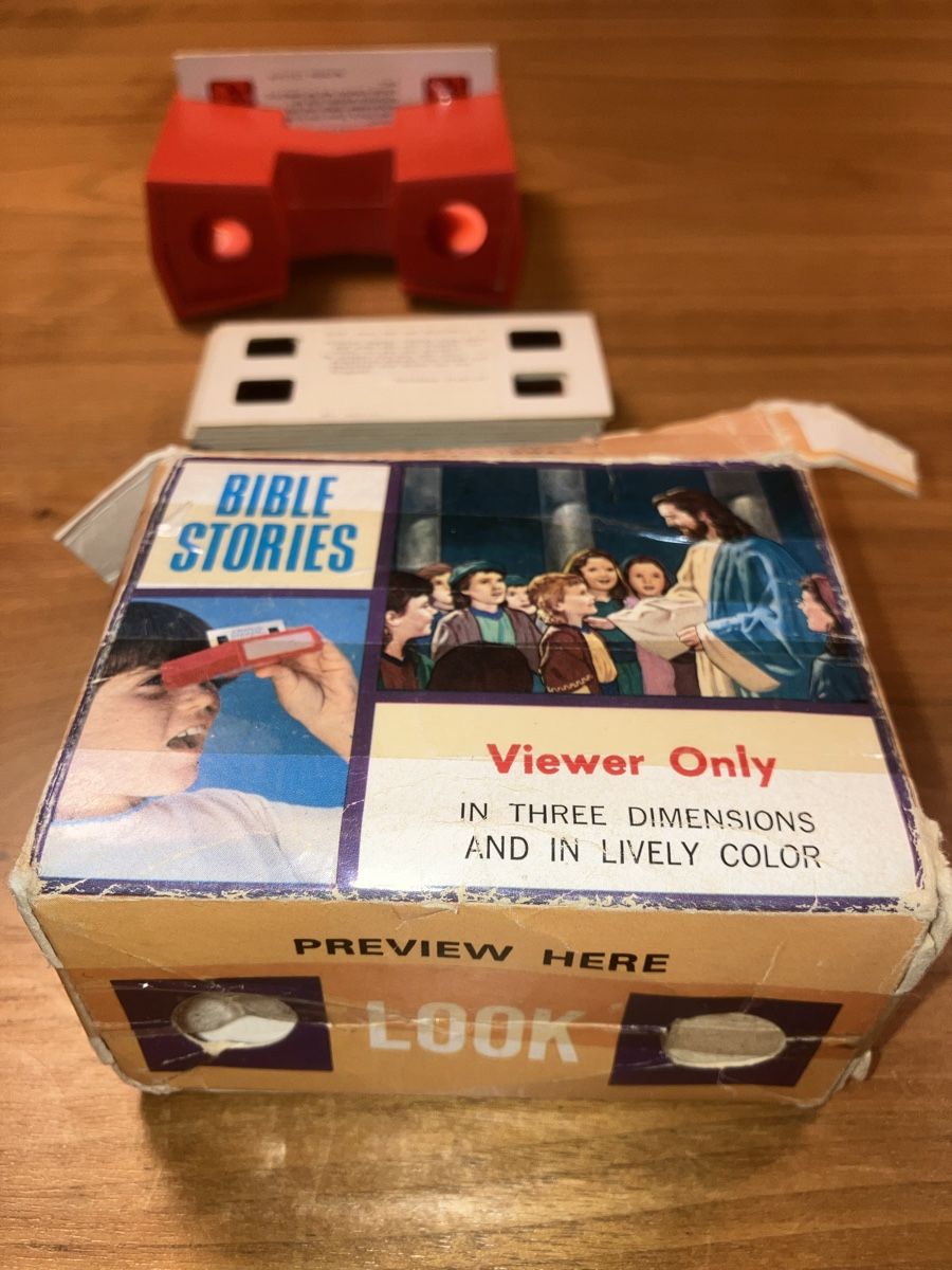 Album: Viewer only, Bibel Inhalt, ähnlich View Master – Usato da Neftenbach venduto da 889095 3