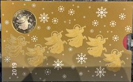 Schweizer Münzen Weihnachtsausgabe 2019, Stempelglanz