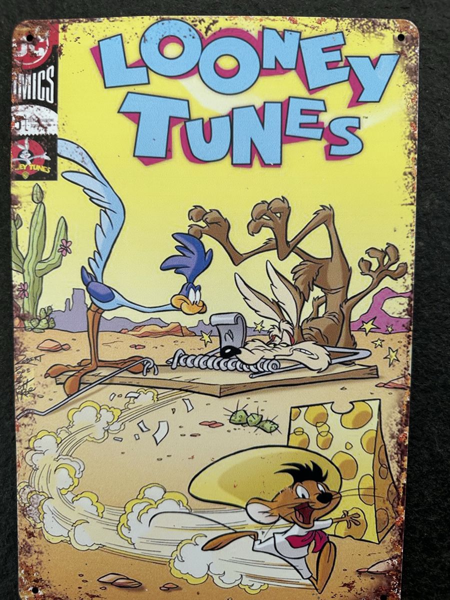 Insegne: Blechschild Looney Tunes Comics 20x30 cm Comic Design – Nuovo (secondo la descrizione) da Niedergösgen venduto da 7591