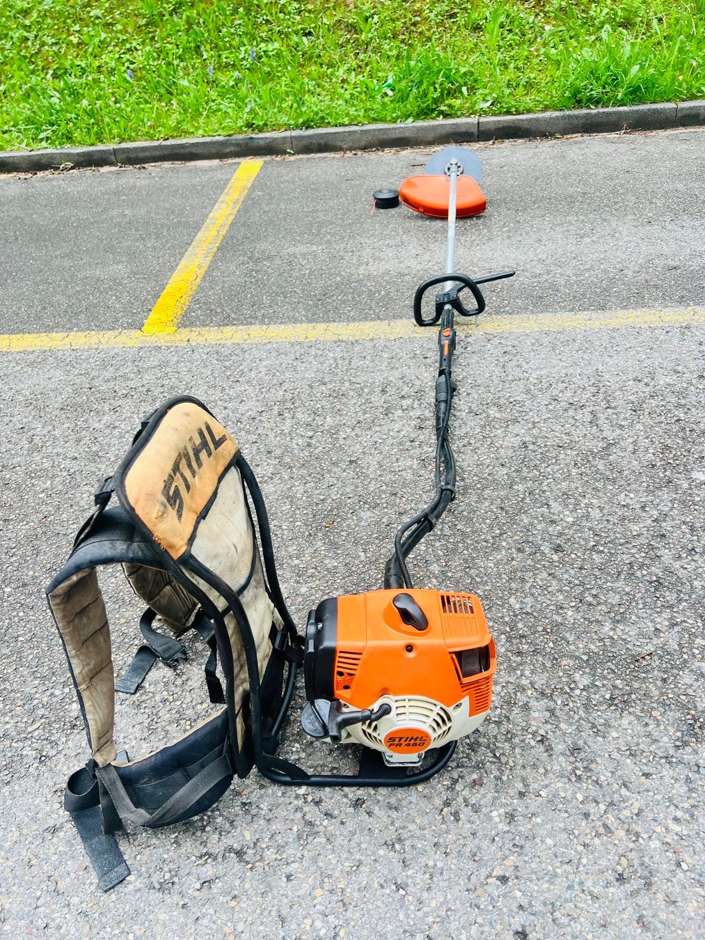 Stihl Alle Werkzeuge: Rasentrimmer Stihl FR 450 – Gebraucht aus Urdorf von Faz_19