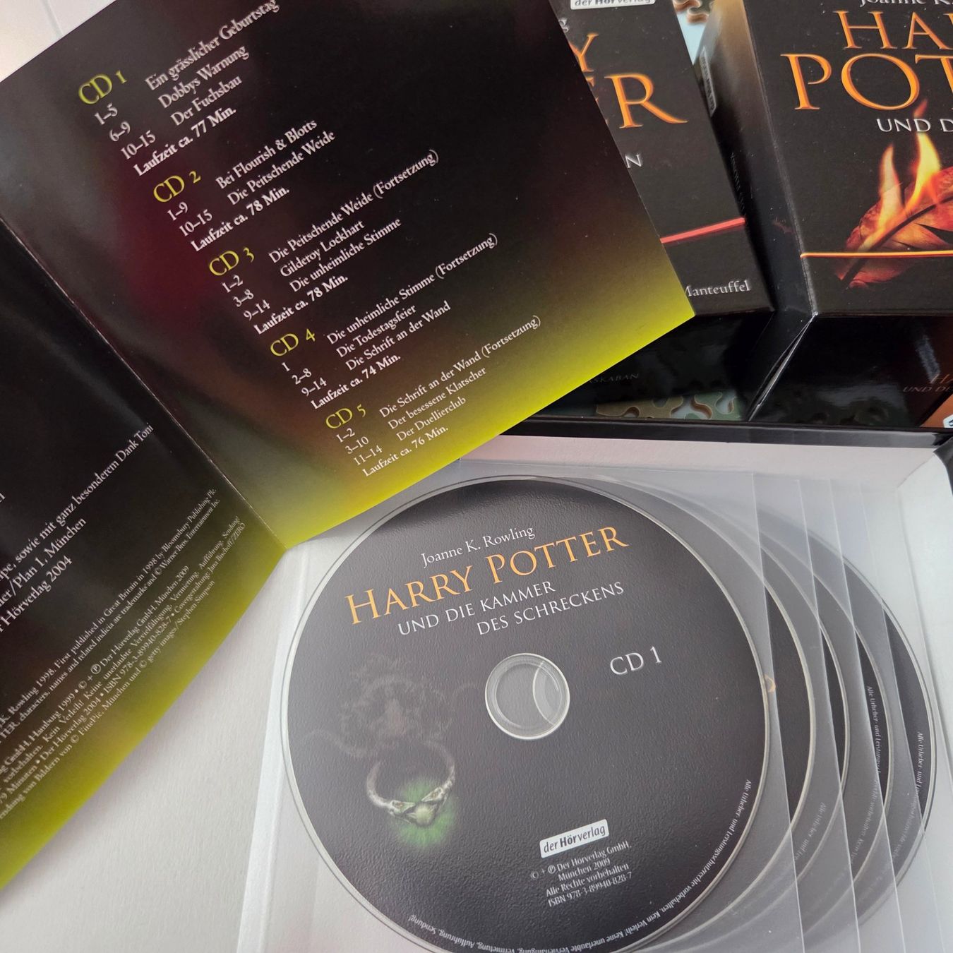 Audiolibri: Harry Potter - 108 CD's - Baende 1-7 - – Usato da Gossau SG venduto da tenerife11 6