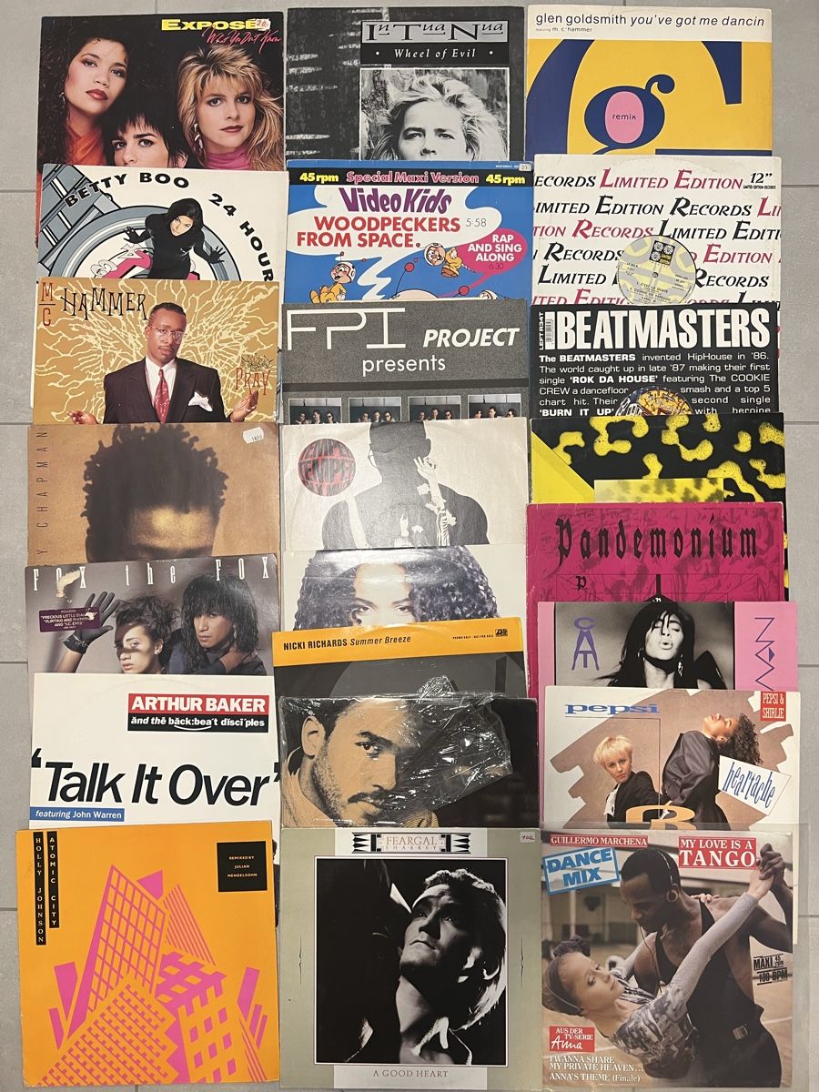 Dischi in vinile: Sammlung Vinyl Maxis 80s – Usato da Solothurn venduto da Funkytunky 1