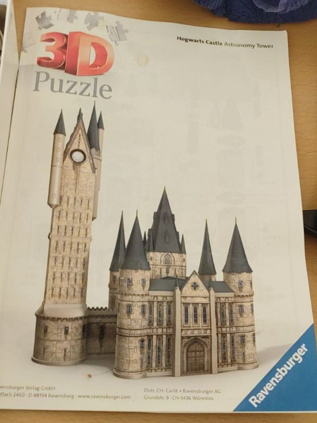 Ravensburger Puzzles: Harry Potter Hogwarts 3 d Puzzel – Neu (gemäss Beschreibung) aus Dottikon von Oldyfreak 1