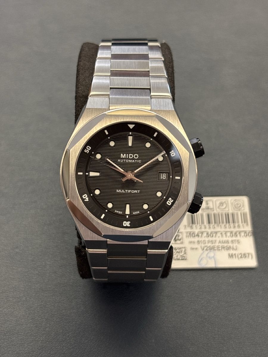 Mido Uhren: Mido Multifort Automatic Watch M047.507.11.051.00 New – Neu (gemäss Beschreibung) aus Zermatt von Wega.Boutique