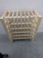Weinregal aus Holz  für 40 Flaschen