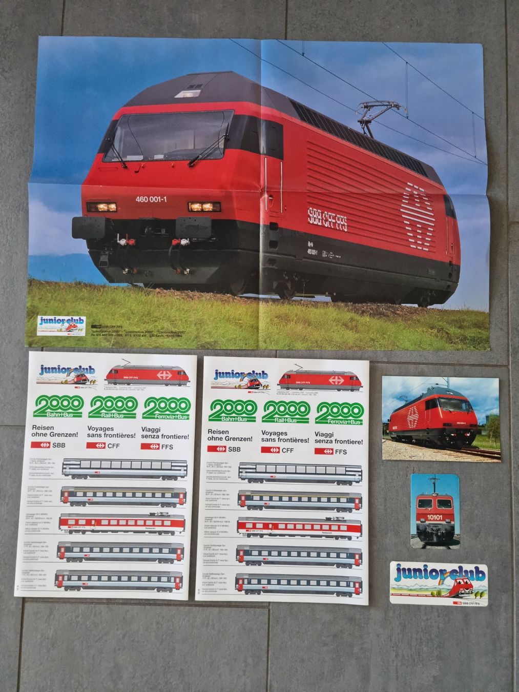 SBB Lok Poster & Junior Club Artikel (Gebraucht) in Bözberg für CHF 18 ...