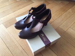 Chaussures escarpins  Clarks cuir bordeaux taille 38 neufs