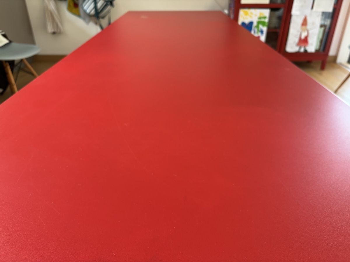 Schaffner Tavoli: Tavolo Schaffner rosso 240x80 – Usato da Gordevio venduto da sasmuele1092 3