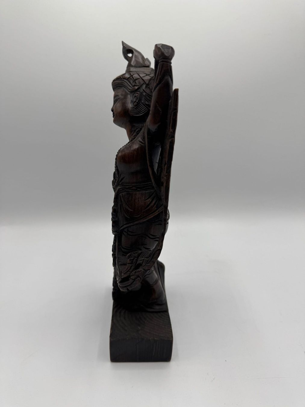 Figuren: Asiatische Holzfigur, Handarbeit – Gebraucht aus Sachseln von BONATI01 5