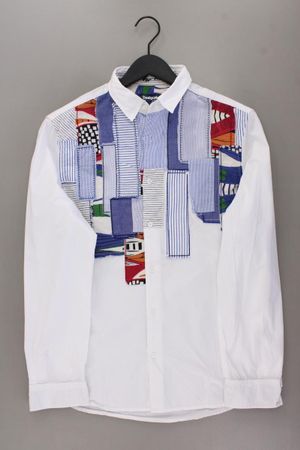 Desigual Langarmhemd Gr. M weiß